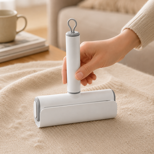 Reusable Pet Hair Roller with Storage Case