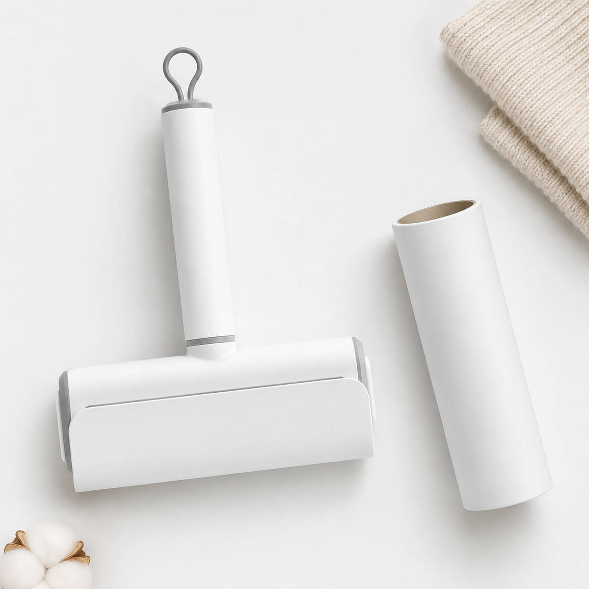 Reusable Pet Hair Roller with Storage Case